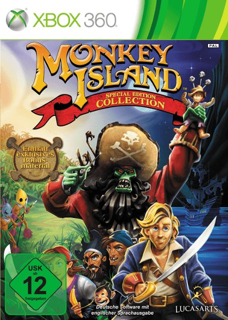 Monkey Island Special Edition Collection box art for Xbox 360